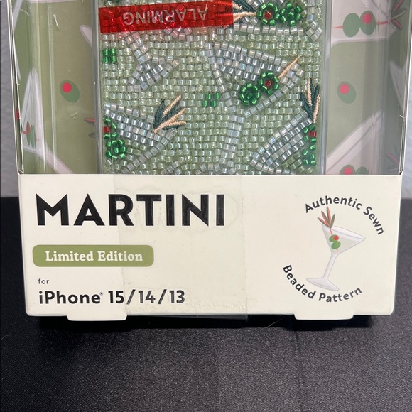 MVMT | Martini 🍸 Beaded iPhone Case - Picture 2 of 6